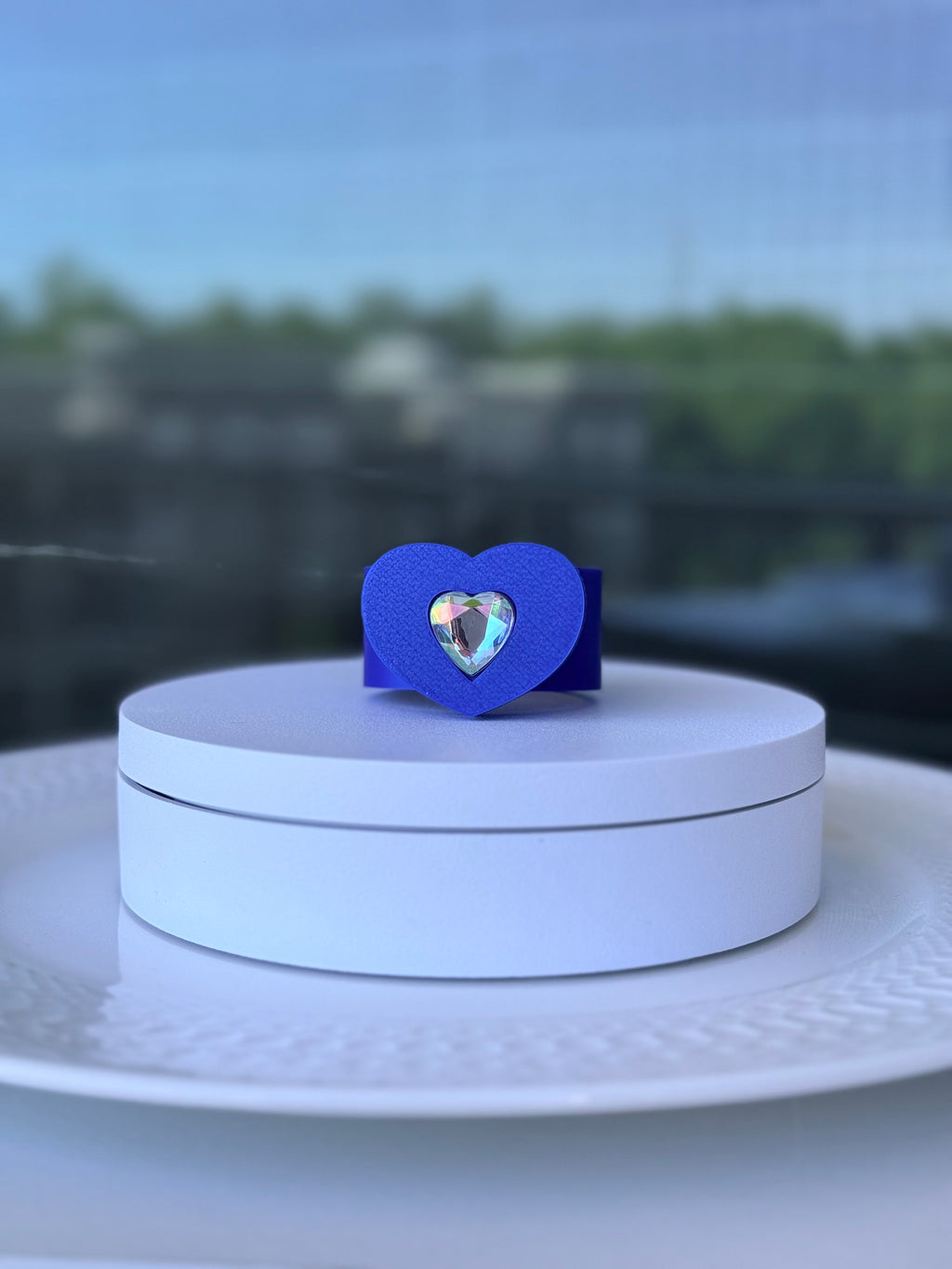Shine Heart Napkin Ring - Interchangeable Top