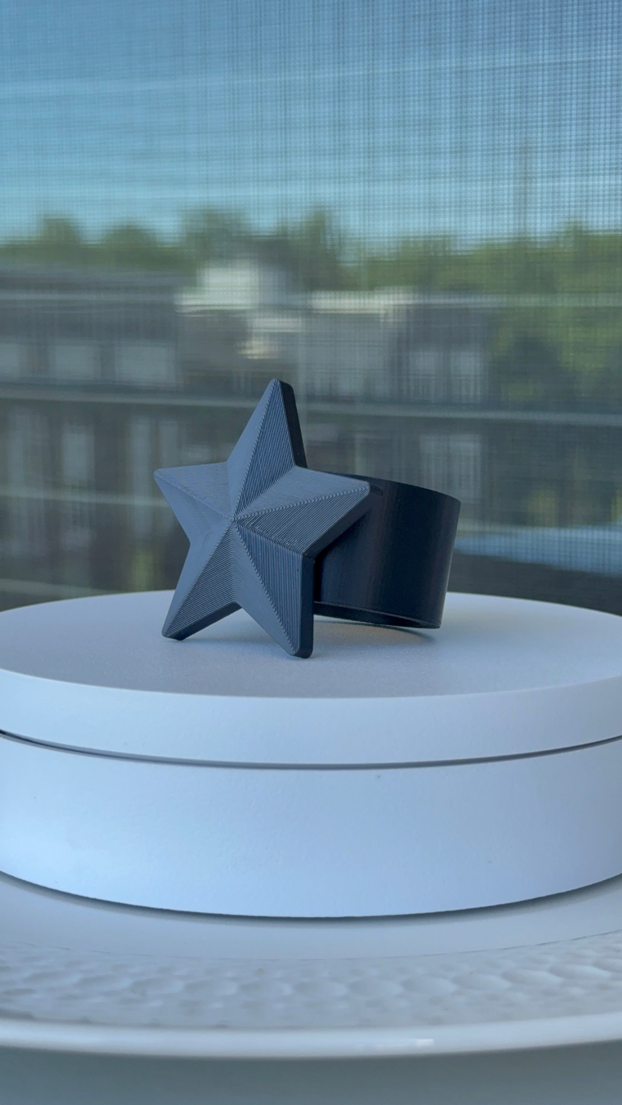 Star Napkin Ring - Interchangeable Top