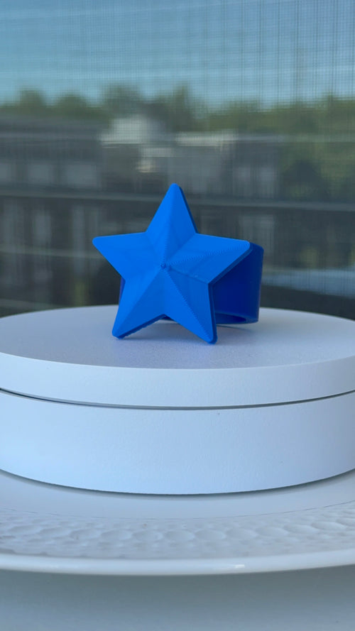 Star Napkin Ring - Interchangeable Top