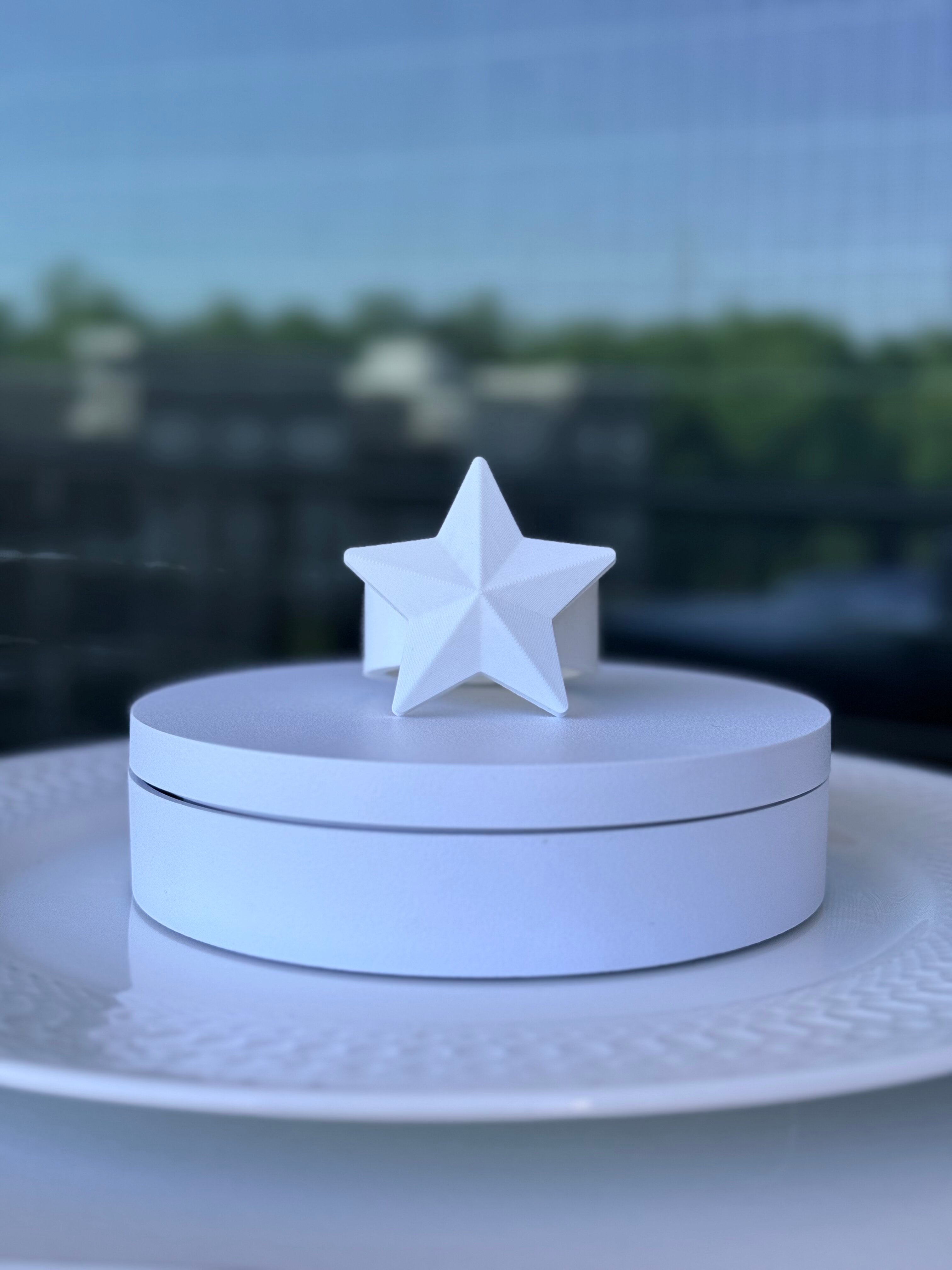Star Napkin Ring - Interchangeable Top