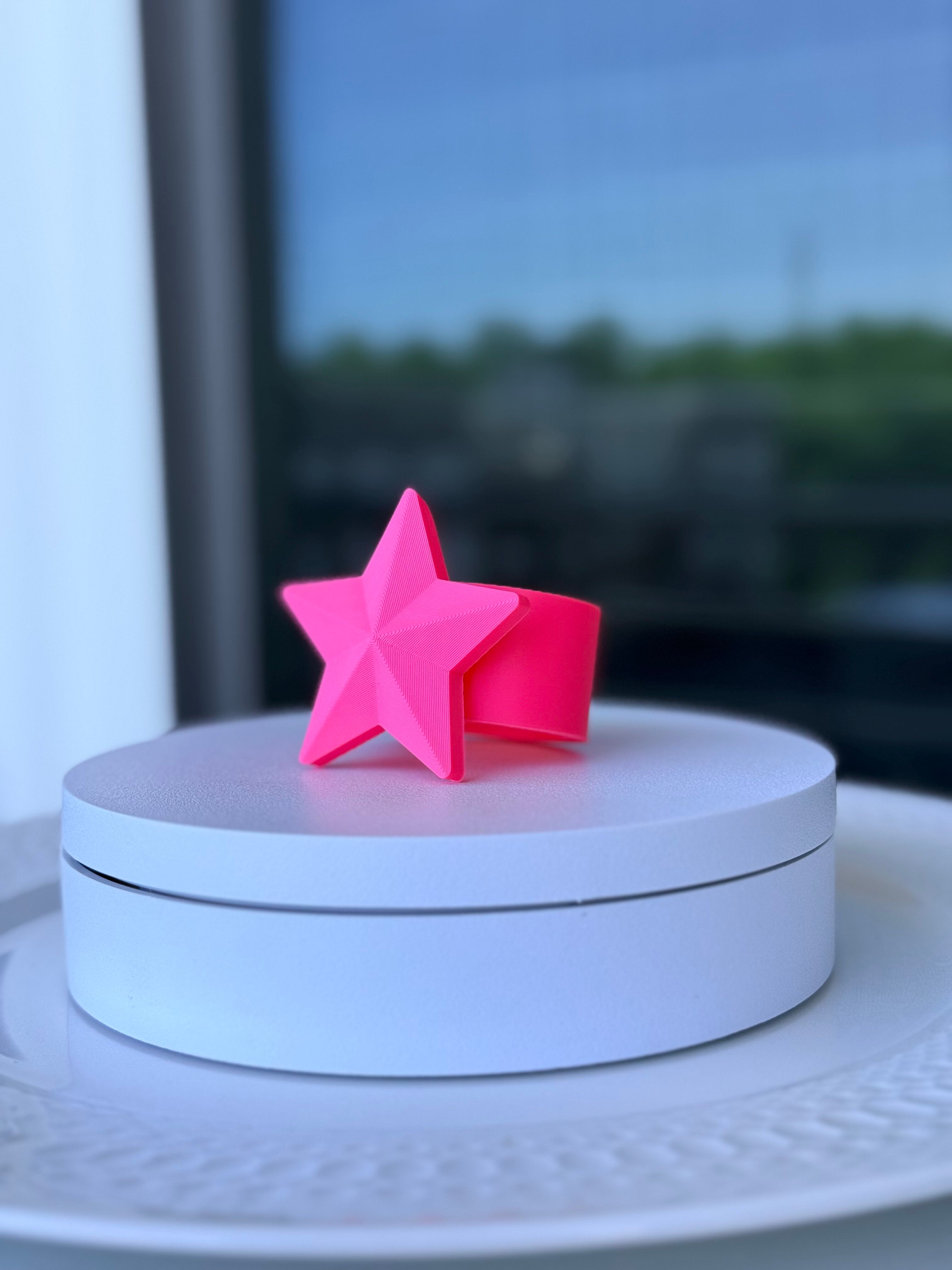 Star Napkin Ring - Interchangeable Top