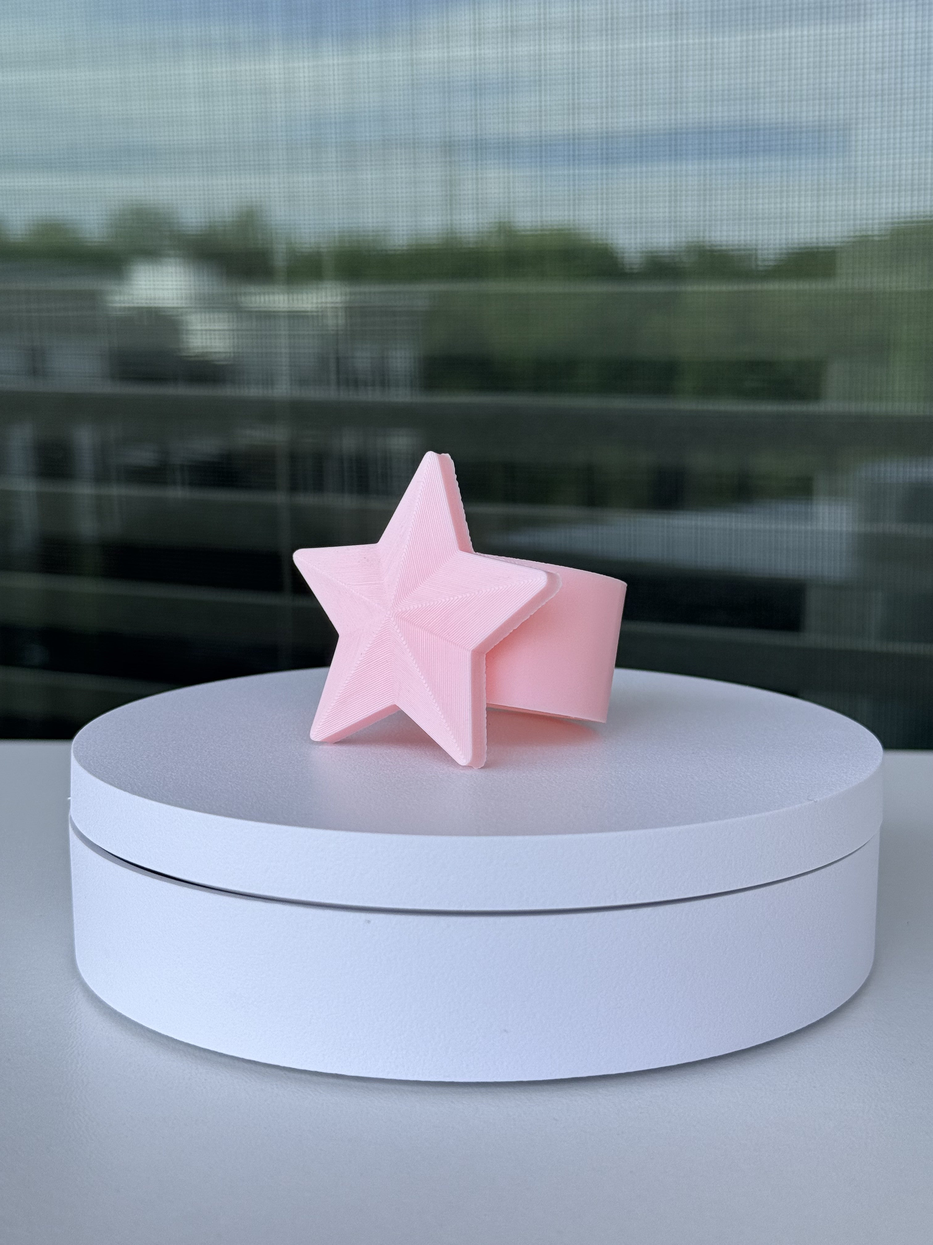 Star Napkin Ring - Interchangeable Top