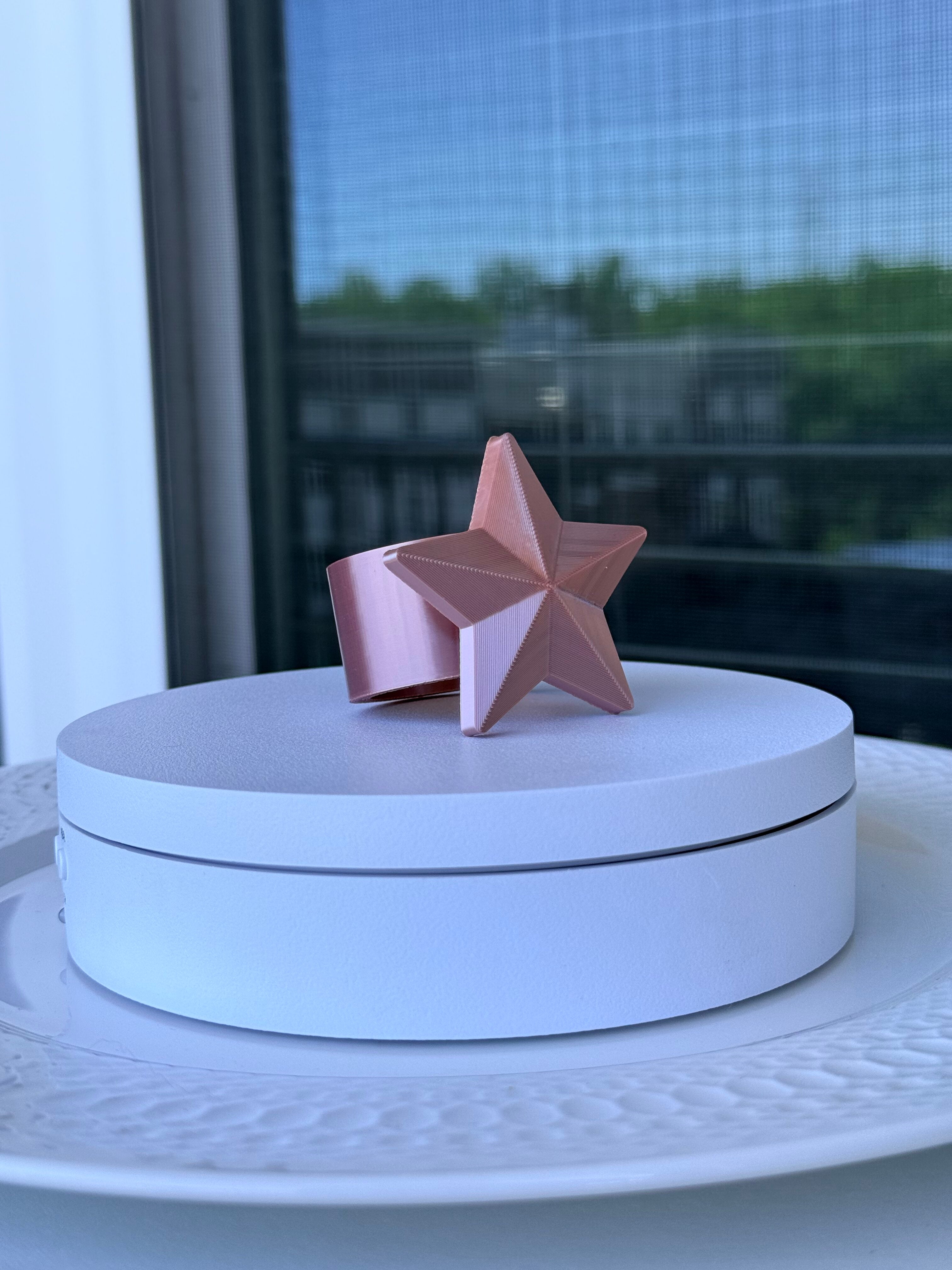 Star Napkin Ring - Interchangeable Top